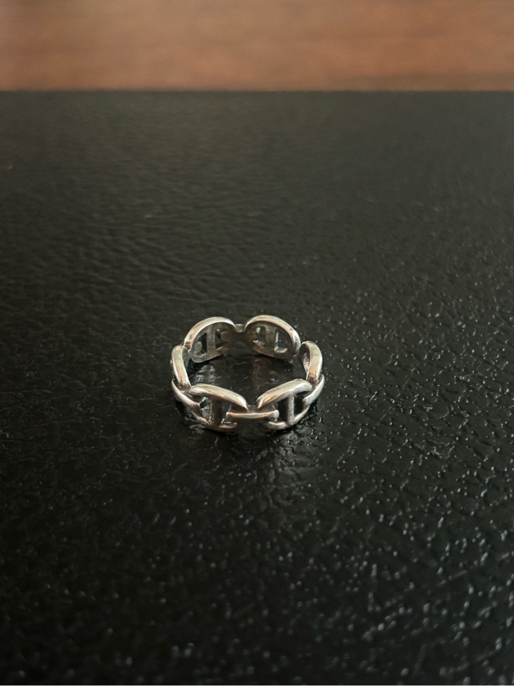 Hemès Chaine d'ancre Enchainee ring